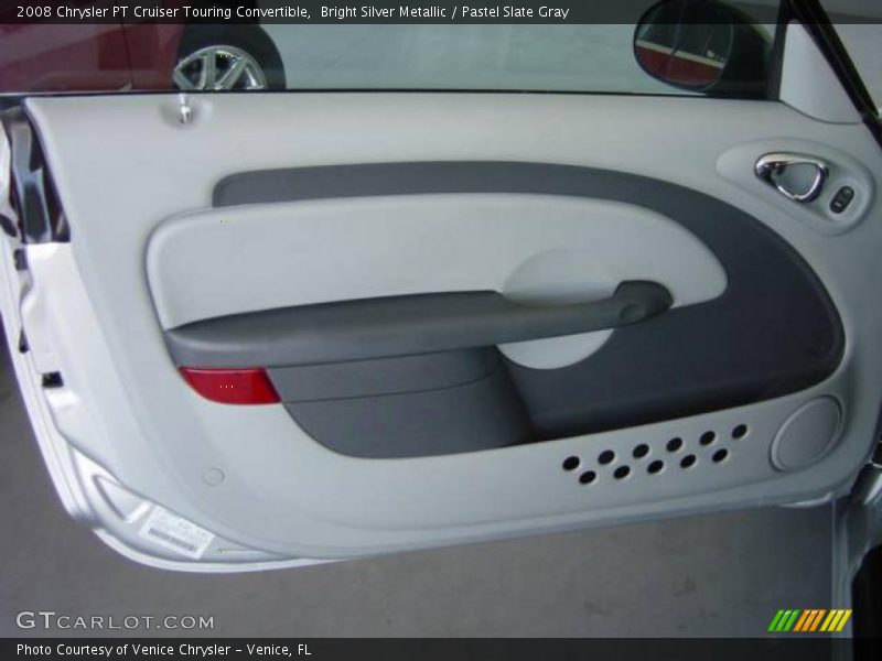 Bright Silver Metallic / Pastel Slate Gray 2008 Chrysler PT Cruiser Touring Convertible