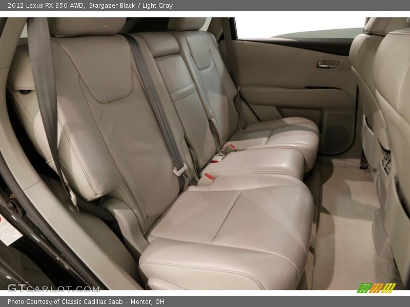 Stargazer Black / Light Gray 2012 Lexus RX 350 AWD