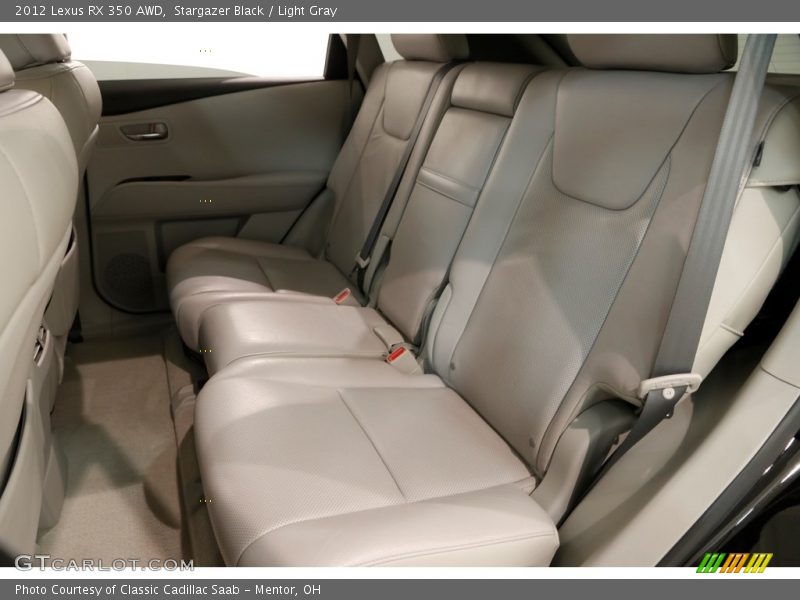 Stargazer Black / Light Gray 2012 Lexus RX 350 AWD