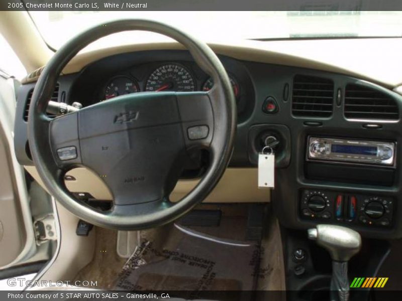 White / Neutral 2005 Chevrolet Monte Carlo LS