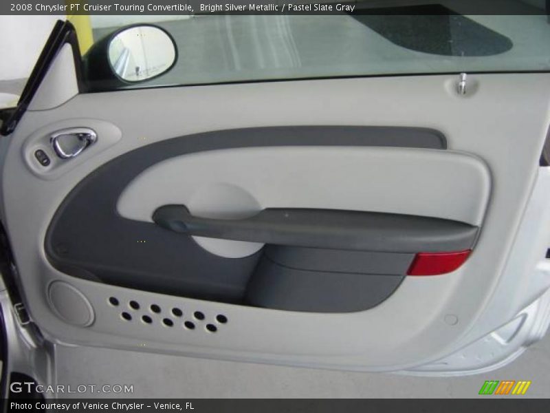Bright Silver Metallic / Pastel Slate Gray 2008 Chrysler PT Cruiser Touring Convertible
