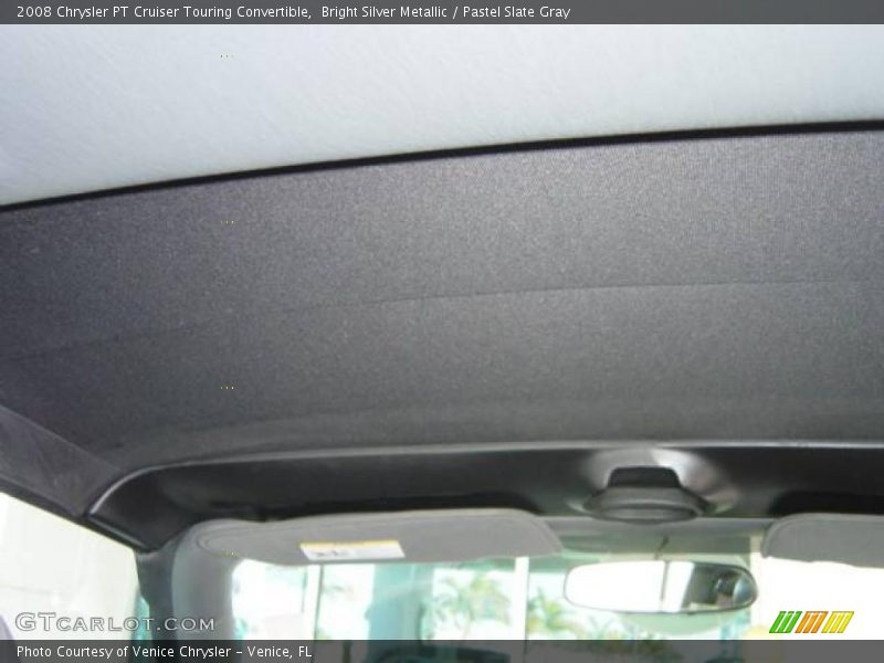 Bright Silver Metallic / Pastel Slate Gray 2008 Chrysler PT Cruiser Touring Convertible