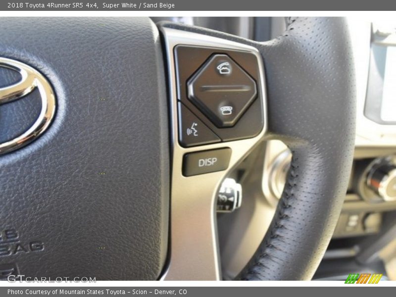 Super White / Sand Beige 2018 Toyota 4Runner SR5 4x4