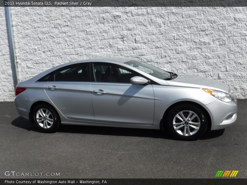 Radiant Silver / Gray 2013 Hyundai Sonata GLS