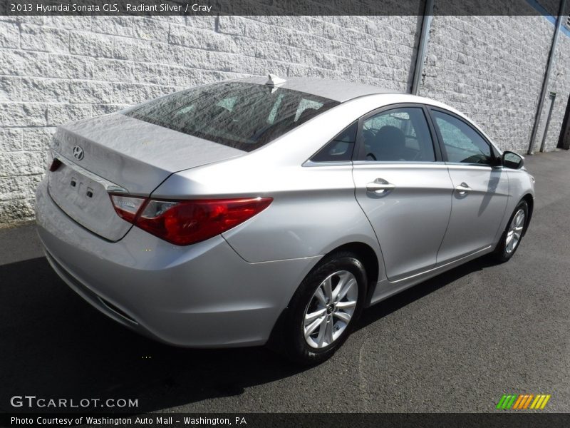 Radiant Silver / Gray 2013 Hyundai Sonata GLS