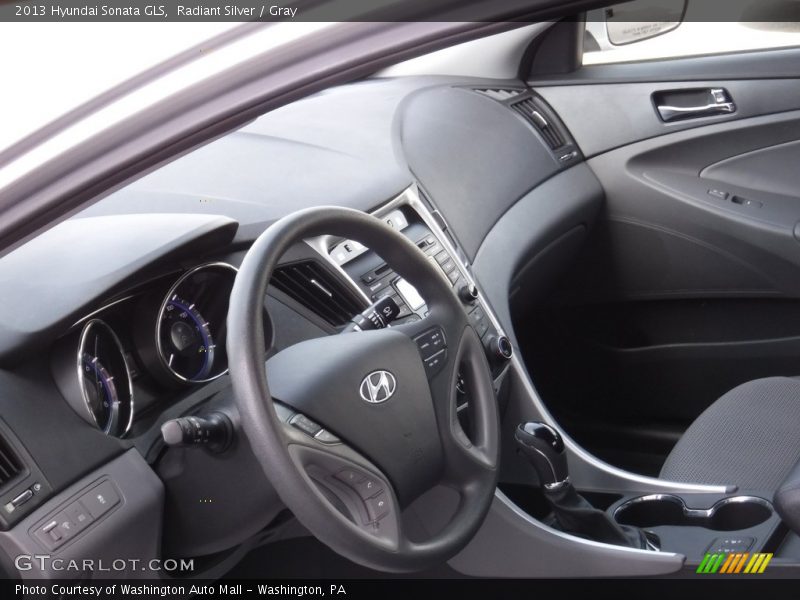 Radiant Silver / Gray 2013 Hyundai Sonata GLS