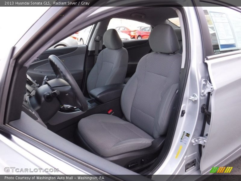 Radiant Silver / Gray 2013 Hyundai Sonata GLS