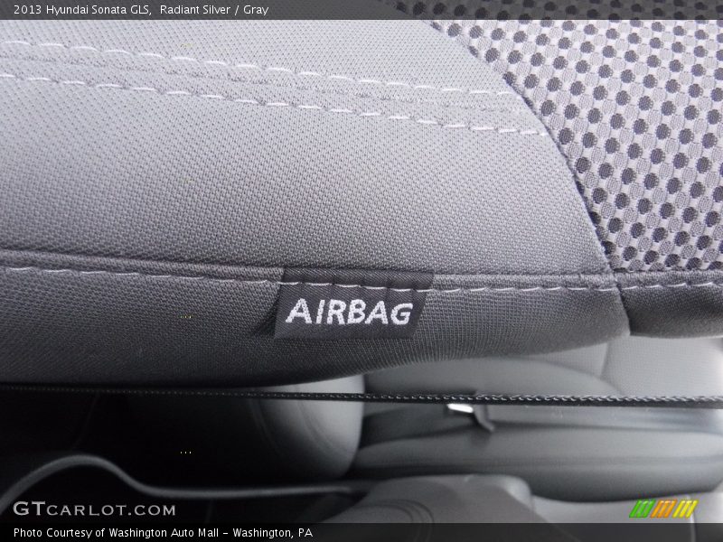 Radiant Silver / Gray 2013 Hyundai Sonata GLS