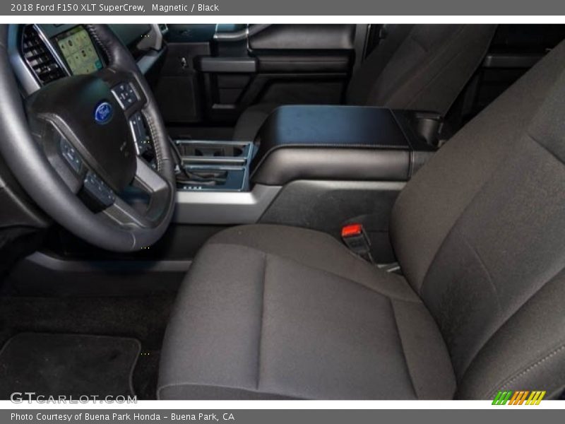 Magnetic / Black 2018 Ford F150 XLT SuperCrew