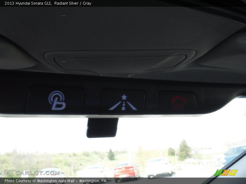 Radiant Silver / Gray 2013 Hyundai Sonata GLS