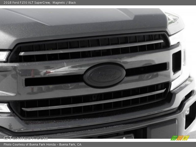 Magnetic / Black 2018 Ford F150 XLT SuperCrew