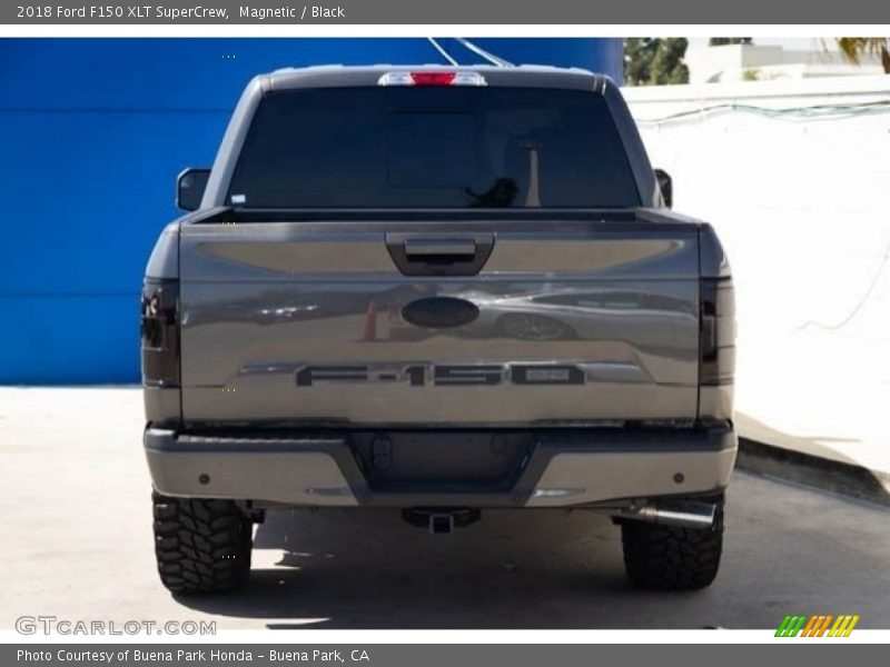 Magnetic / Black 2018 Ford F150 XLT SuperCrew