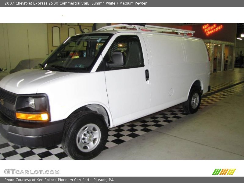 Summit White / Medium Pewter 2007 Chevrolet Express 2500 Commercial Van