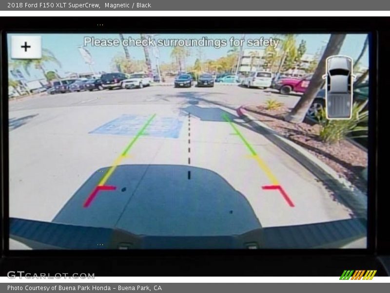 Magnetic / Black 2018 Ford F150 XLT SuperCrew