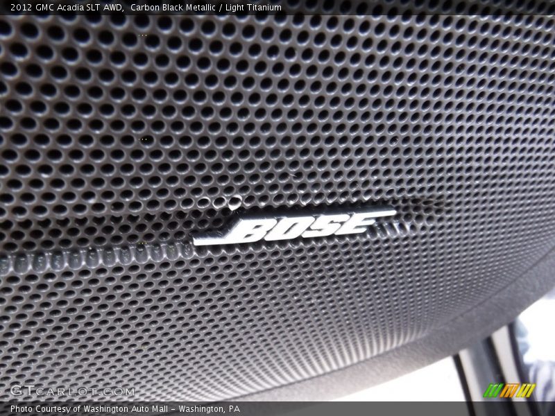 Carbon Black Metallic / Light Titanium 2012 GMC Acadia SLT AWD