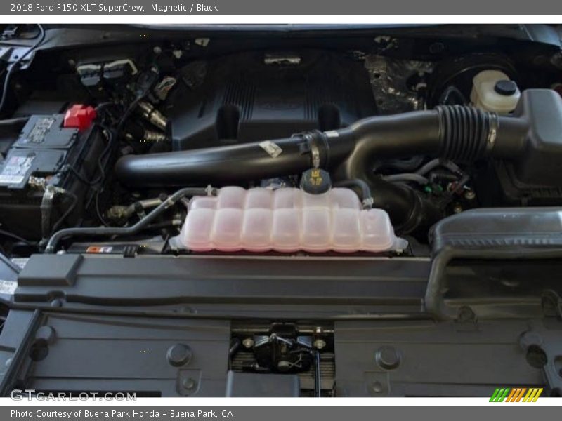 Magnetic / Black 2018 Ford F150 XLT SuperCrew