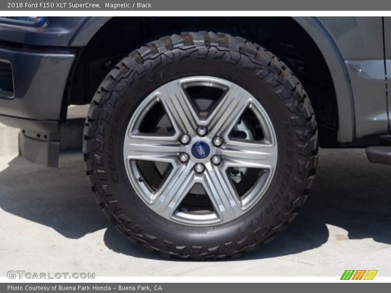 Magnetic / Black 2018 Ford F150 XLT SuperCrew