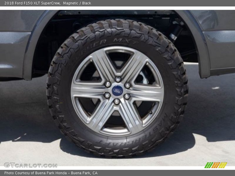 Magnetic / Black 2018 Ford F150 XLT SuperCrew