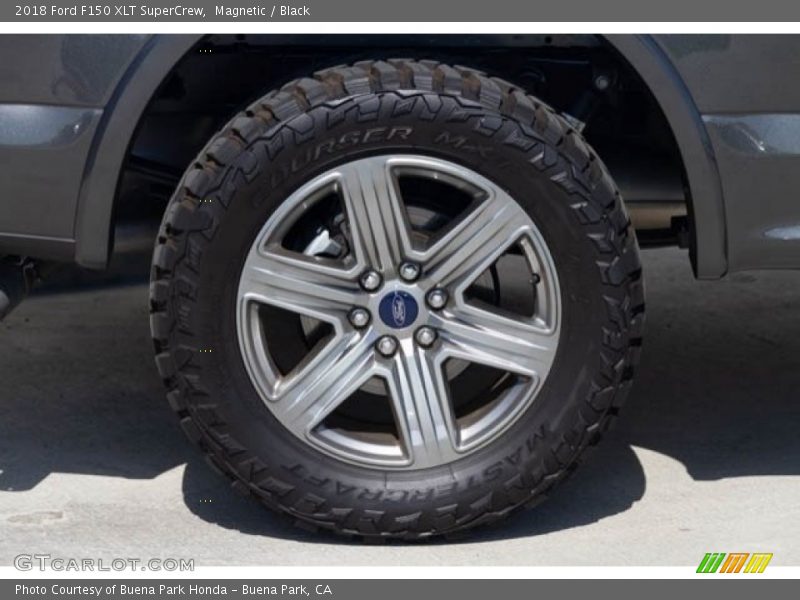 Magnetic / Black 2018 Ford F150 XLT SuperCrew