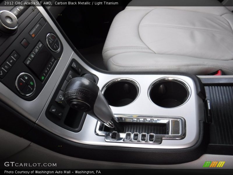 Carbon Black Metallic / Light Titanium 2012 GMC Acadia SLT AWD