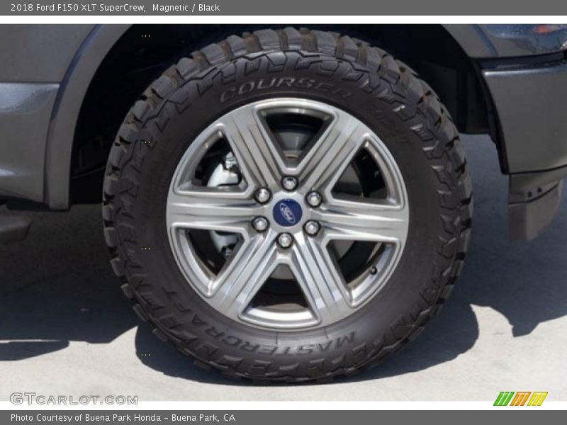 Magnetic / Black 2018 Ford F150 XLT SuperCrew