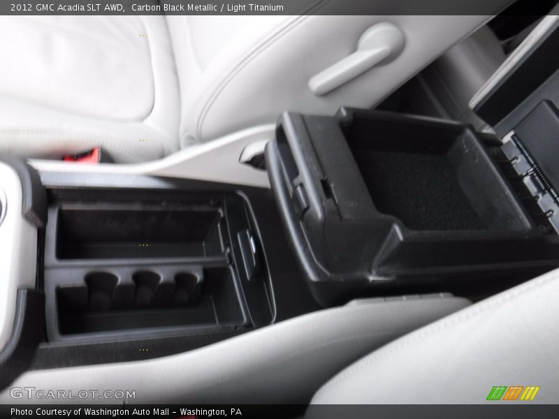Carbon Black Metallic / Light Titanium 2012 GMC Acadia SLT AWD