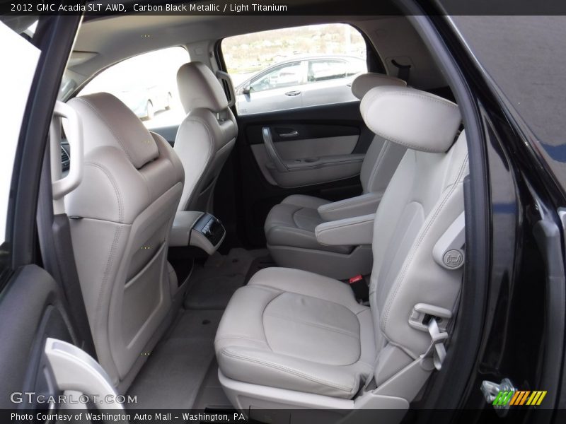 Carbon Black Metallic / Light Titanium 2012 GMC Acadia SLT AWD