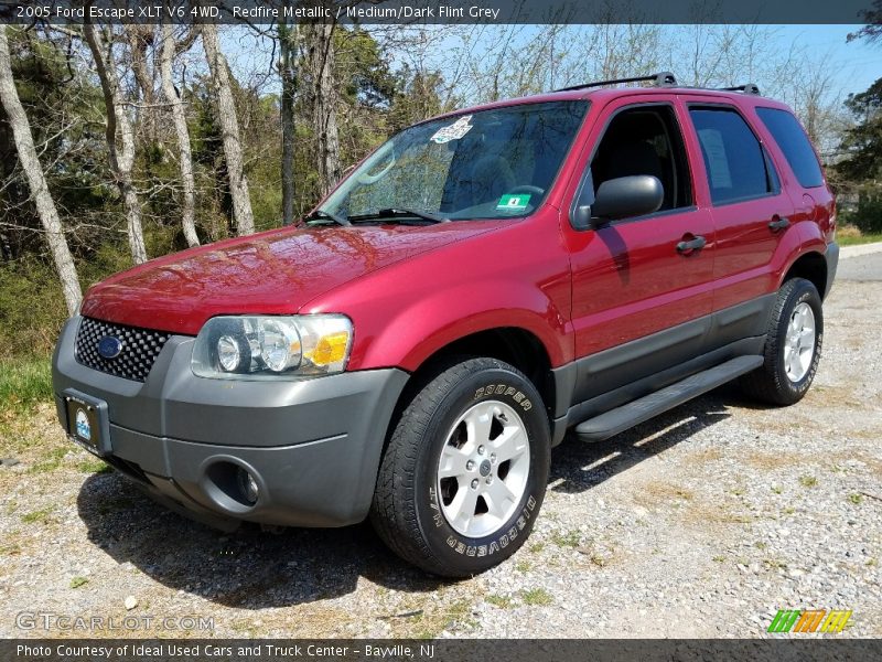 Redfire Metallic / Medium/Dark Flint Grey 2005 Ford Escape XLT V6 4WD