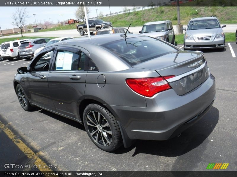Bright Silver Metallic / Black 2012 Chrysler 200 S Sedan