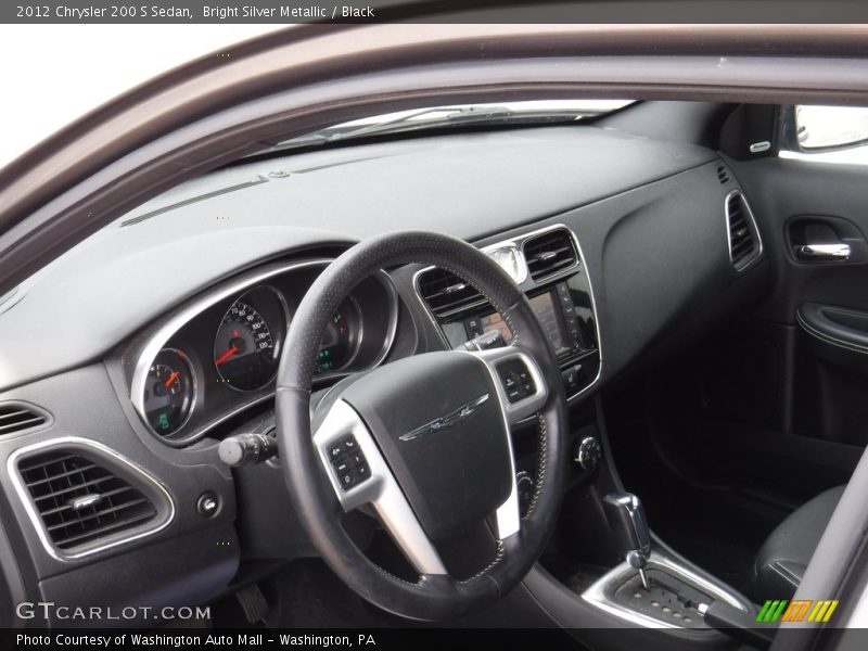 Bright Silver Metallic / Black 2012 Chrysler 200 S Sedan