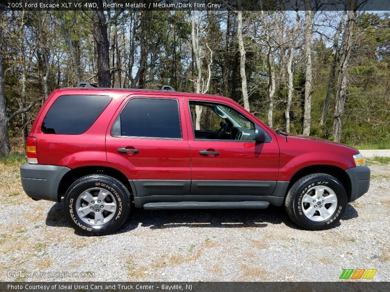 Redfire Metallic / Medium/Dark Flint Grey 2005 Ford Escape XLT V6 4WD