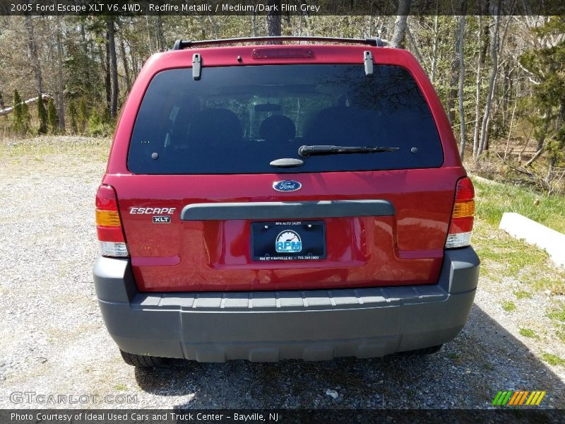 Redfire Metallic / Medium/Dark Flint Grey 2005 Ford Escape XLT V6 4WD