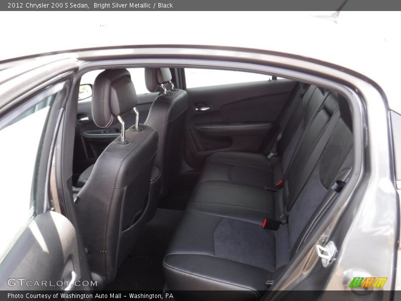 Bright Silver Metallic / Black 2012 Chrysler 200 S Sedan