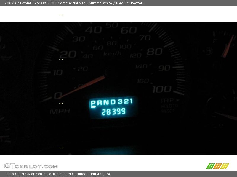 Summit White / Medium Pewter 2007 Chevrolet Express 2500 Commercial Van