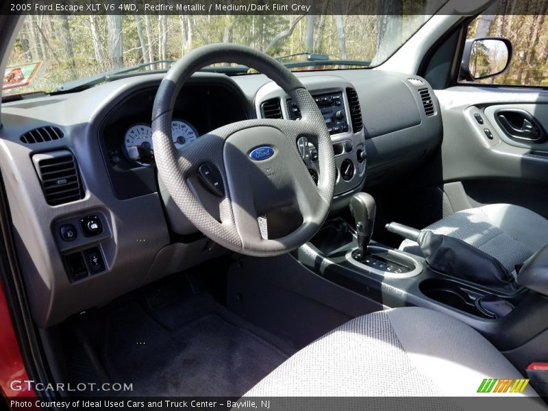 Redfire Metallic / Medium/Dark Flint Grey 2005 Ford Escape XLT V6 4WD