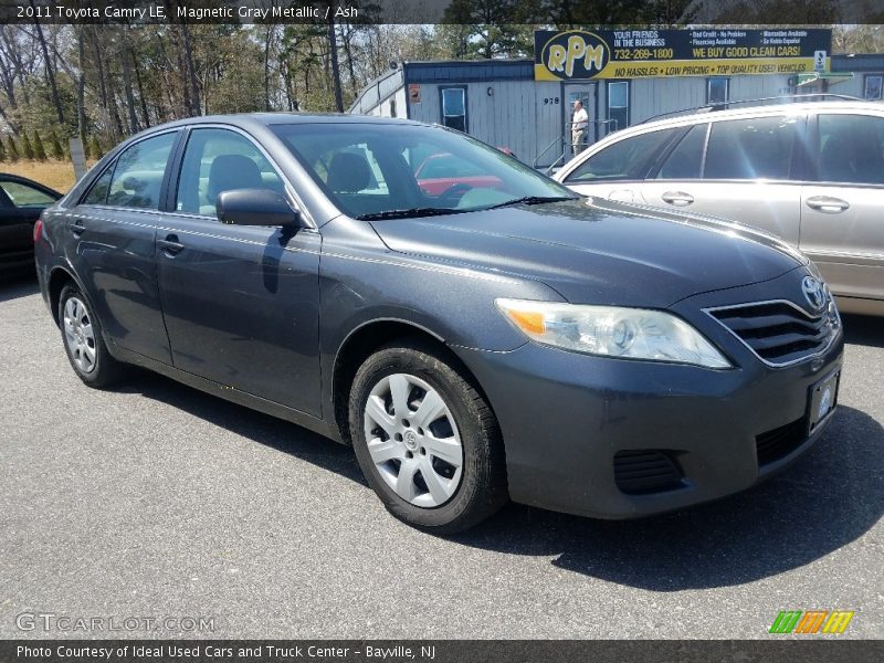 Magnetic Gray Metallic / Ash 2011 Toyota Camry LE