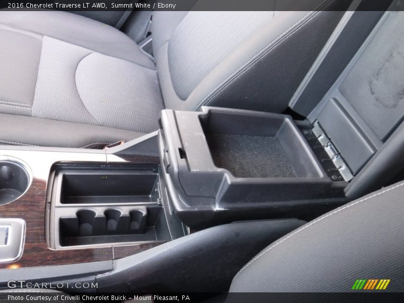 Summit White / Ebony 2016 Chevrolet Traverse LT AWD