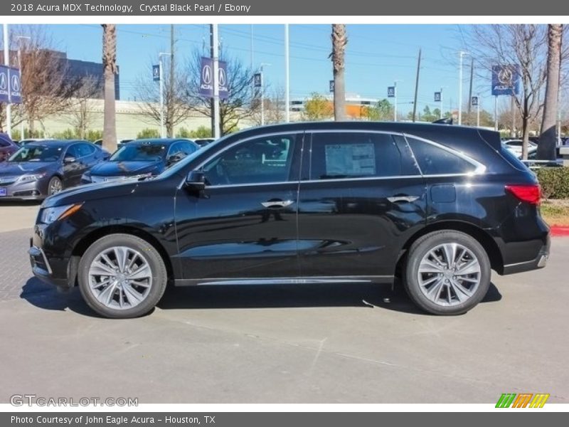 Crystal Black Pearl / Ebony 2018 Acura MDX Technology