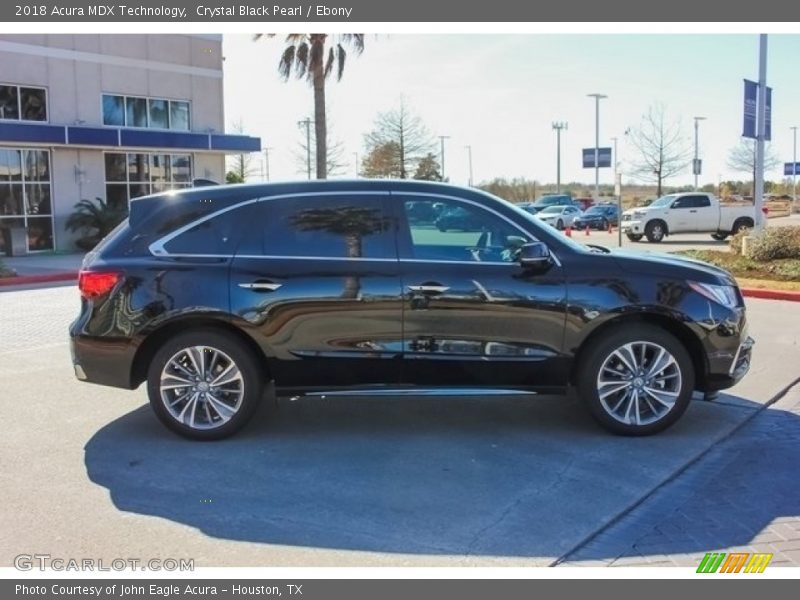 Crystal Black Pearl / Ebony 2018 Acura MDX Technology