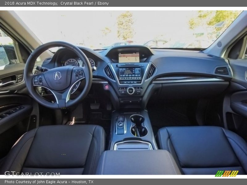 Crystal Black Pearl / Ebony 2018 Acura MDX Technology