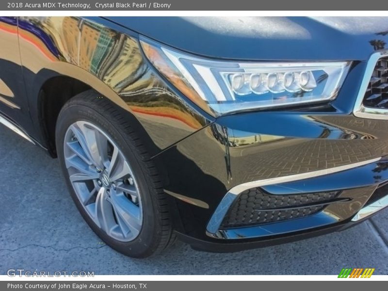 Crystal Black Pearl / Ebony 2018 Acura MDX Technology