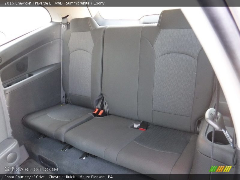 Summit White / Ebony 2016 Chevrolet Traverse LT AWD