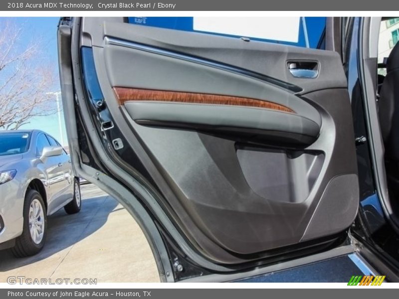 Crystal Black Pearl / Ebony 2018 Acura MDX Technology