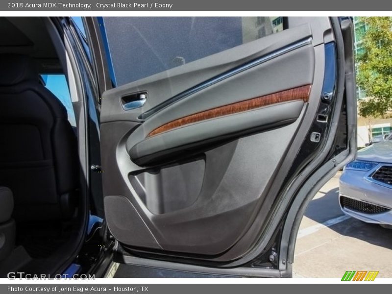 Crystal Black Pearl / Ebony 2018 Acura MDX Technology