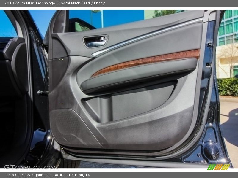 Crystal Black Pearl / Ebony 2018 Acura MDX Technology