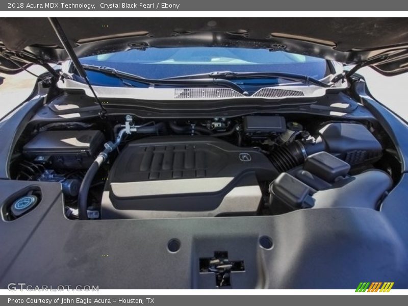 Crystal Black Pearl / Ebony 2018 Acura MDX Technology