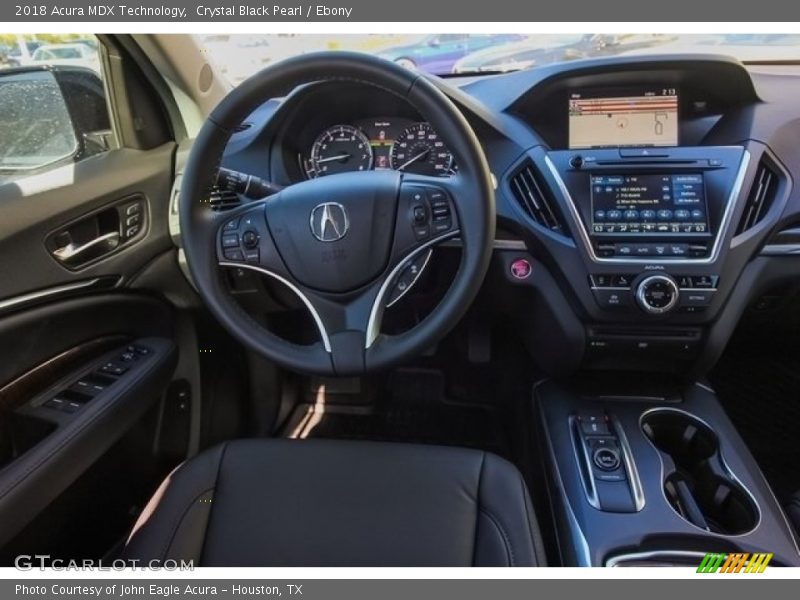 Crystal Black Pearl / Ebony 2018 Acura MDX Technology