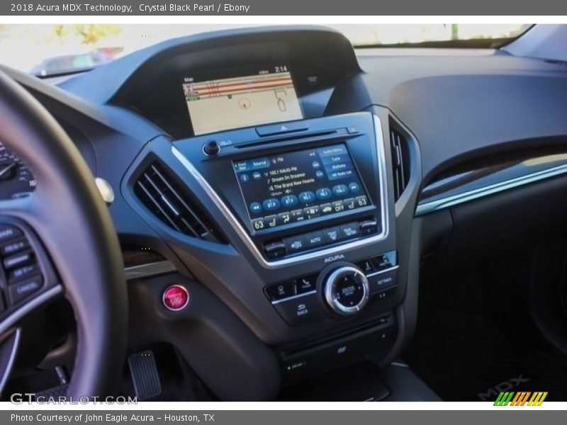 Crystal Black Pearl / Ebony 2018 Acura MDX Technology