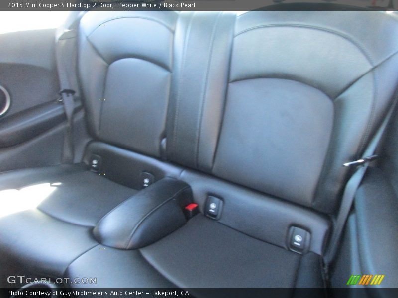Pepper White / Black Pearl 2015 Mini Cooper S Hardtop 2 Door