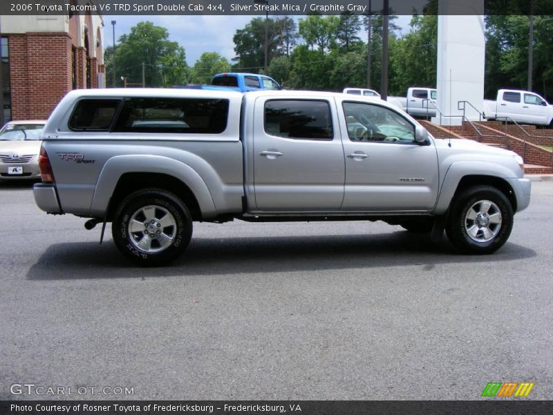 Silver Streak Mica / Graphite Gray 2006 Toyota Tacoma V6 TRD Sport Double Cab 4x4